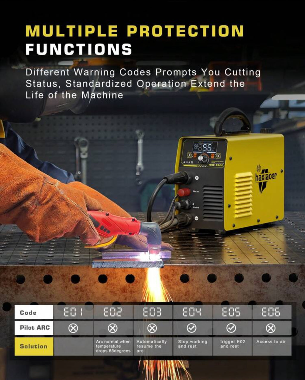 Plasma cutter 55A